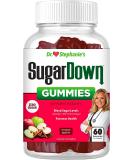 Pharmaganics Dr. Stephanie s SugarDown Gummies   Ceylon & Cassia Cinnamon Supplement - 0g Sugar 60 Count (Pack of 1) - Buy Online on GoSupps.com