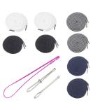 8pc Drawstring Cord Replacement Set for Sweatpants, Shorts, Jackets - Easy Threaders Included - Buy Online on GoSupps.com