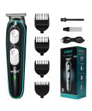 Professional USB Rechargeable Hair Clippers for Men Kids - Cordless Electric Hair Trimmer Kit with 4 Guide Combs - Lumitact - Buy Online on GoSupps.com