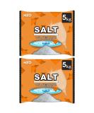 dishwasher salt 5kg powerful crystal limescale remover on your glassware and water softener life & improving its performance 99% purity (2 pack) - Buy Online on GoSupps.com