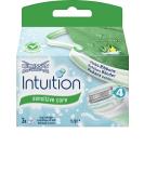 Wilkinson Sword Intuition Sensitive Razor Blades - 3 Refills for Smooth Shaving | International Shipping Available - Buy Online on GoSupps.com