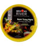 Mekong River Banh Vietnamese Turmeric Rice Paper 22cm (24 x 300g) - Authentic Flavors - Buy Online on GoSupps.com