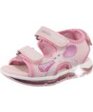 Geox Baby Girl's Pink Sandal - Size 9 UK | Breathable and Comfortable - Buy Online on GoSupps.com