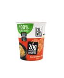 CHEF WOO Roasted Chicken Flavor Ramen Cup Noodles, 2.5 Oz Each (Pack Of 12) by Chef Woo | Vegan Snacks and Meals | Halal | Kosher Protein | Egg-Free and Dairy-Free - Buy Online on GoSupps.com