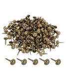 200 Pack of Bronze Tone Mini Brads Paper Fasteners for DIY Crafting and Scrapbooking - 6x12mm Round Brads - Buy Online on GoSupps.com