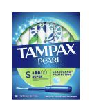 Tampax Pearl Plastic Super Absorbency Unscented Tampons 18 Count One Size - Buy Online on GoSupps.com