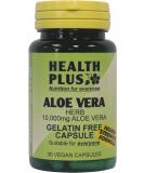 Health Plus Aloe Vera 5000mg Digestive Health Supplement - 30 Gelatin Free Capsules - Buy Online on GoSupps.com