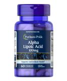 Buy Puritan's Pride Alpha Lipoic Acid 100 mg - Premium Antioxidant Supplement for Optimal Health - International Shipping Available - Buy Online on GoSupps.com