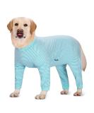 Axcimond Dog Body with Legs - Full Body Leak Protection for Large & Medium Dogs - Post-Surgery Castration Suit - Turquoise 5XL - Buy Online on GoSupps.com