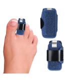 Toe Splint for Broken Toe - U-Shaped Toe Corrector Brace | Adjustable Support for Claw Toes (2 Pcs) - Men & Women - Buy Online on GoSupps.com