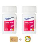 Equate Allergy Relief 25 mg 100ct Tablets (Pack of 2) | Fast International Shipping & Createandbundle Sticker - Buy Online on GoSupps.com
