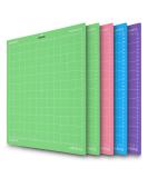 EVISWIY 12x12 Cutting Mats Variety 5-Pack for Cricut - Reusable Craft Cricket Cutting Mat for Cricut Maker 3/Air 2/One - StandardGrip LightGrip StrongGrip FabricGrip - Cricut Accessories Supplies - Buy Online on GoSupps.com