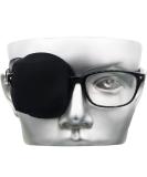 3D Silk Eye Patch for Adults & Kids - Medical Right Eye Coverage - Comfortable Black Eye Patch for Glasses - Buy Online on GoSupps.com