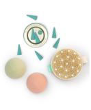 Mello Bath Accessories Deep Soak | Spa & Self Care Gifts for Women | Relaxation Essentials: Konjac Sponge Incense Cones Exfoliating Brush - Buy Online on GoSupps.com