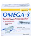 Omega 3 Salmon Oil & Marine Fish Oil Capsules | Premium Quality Dietary Supplement for Heart & Joint Health - Buy Online on GoSupps.com