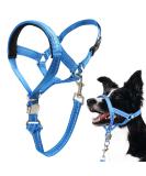 Dog Handlebar Harness - No Pull Soft Halter with Safety Clip for Heavy Pulling - Durable Training Gear for Medium & Large Dogs (Snout: 7-12.5) - Buy Online on GoSupps.com