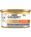 Buy PURINA GOURMET Gold Tender Bites in Sauce with Veal & Vegetables - 12 Pack Wet Cat Food | International Shipping Available - Buy Online on GoSupps.com