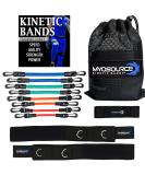 Leg Speed & Agility Resistance Bands - Enhance Athletic Performance & Fitness for All Ages - 4 Levels Stretch Strap Digital Training Series - Buy Online on GoSupps.com