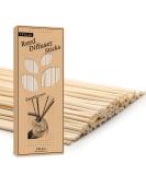 VFULIE 100 Pieces Reed Diffuser Sticks Natural Wood Rattan Reed Sticks Aroma Diffuser Sticks Replacement for Aroma Fragrance Essential Oil Diffuse (Primary Colour) - Buy Online on GoSupps.com