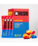 RESN Endure Electrolytes Variety Pack - Energizing Drink Mix for Hydration Natural Caffeine & Coconut | 15 Stick Packs for Home Gym & Sports - Buy Online on GoSupps.com