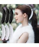 High-Quality RC Roche 6-Pack Ponytail Hair Clips | Robust Banana Clasps for Volume | Large Black & White Hair Accessories - Buy Online on GoSupps.com