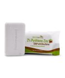 Dermaharmony 2% Pyrithione Zinc Shea Butter Bar Soap - 4 oz for Seborrheic Dermatitis & Dandruff Relief | Best International Shipping - Buy Online on GoSupps.com
