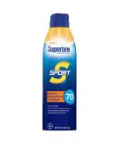 Coppertone Sport SPF 70 Continuous Spray - 5.5 oz | High-Performance Sunscreen for Active Outdoor Protection - Buy Online on GoSupps.com
