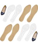 WAYUTO High Heel Inserts for Women - Gel Cushion insoles with Arch Support & Non-Slip Design for Sandals & Dress Shoes (4 Pairs - Buy Online on GoSupps.com