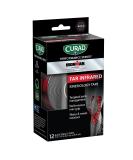 Curad Performance Series Ironman Far Infrared Kinesiology Tape - Black 2 x 10 Strips, 12 Count with Logo - Buy Online on GoSupps.com
