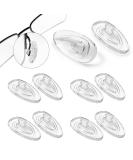 Kotkiddy 5 pairs of nose pads to insert slipproof glasses nose pads soft silicone transparent sunglasses slide stopper glasses nose pad glasses accessories - Buy Online on GoSupps.com