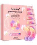 Under Eye Patches (24 Pairs) - Tri-Color Glitter Gel Pads for Dark Circles Puffiness & Wrinkles | Natural Collagen Eye Mask for Women & Teens - Buy Online on GoSupps.com