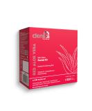 Clensta Red Aloe Vera Facial Kit - 6 Steps for Radiant Skin | Vitamin C & Niacinamide | Reduces Dark Spots | 2.12 Oz/60g | International Shipping Available - Buy Online on GoSupps.com