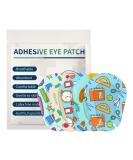30pcs Cute Kids Adhesive Eye Patches - Breathable Light Blocking Bandages for Toddlers | International Shipping - Buy Online on GoSupps.com
