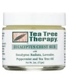 Tea Tree Therapy Eucalyptus Chest Rub - 2 oz | Eucalyptus, Lavender, Peppermint, and Tea Tree Oil Blend - Buy Online on GoSupps.com