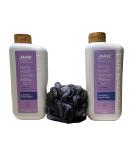 Raw Sugar Bath Bubbles - Epsom Body Wash & Bath Soak Set | Lavender & Lemon Balm | Includes Sponge Loofah | 25 fl oz Each | International Shipping - Buy Online on GoSupps.com