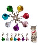 Cat Bells for Collars Loud Dog Bells for Collar 14 Pcs Colourful Pet Bells for Collars Small Cat Bells Collar Charms with Lobster Clasp Puppy Loud Bell Pendant for Dog Cat Collar DIY Craft - Buy Online on GoSupps.com