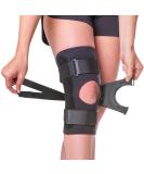 BraceAbility J Patella Knee Brace - Lateral Patellar Stabilizer with Medial and J-Lat Support Straps for Dislocation  Subluxation  Patellofemoral Pain  Left or Right Kneecap Tracking (Large) - Buy Online on GoSupps.com