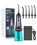 INSMART Cordless Water Flosser - USB Rechargeable Oral Irrigator with 300ML Tank, IPX7 Waterproof, 4 Modes for Home & Travel - Buy Online on GoSupps.com