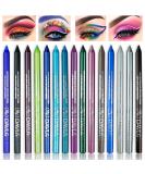15 Colors Waterproof Eyeliner Pen Set | Long Lasting Eyeshadow Pencil Kit for Women - Buy Online on GoSupps.com