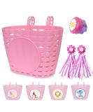 Noviko Girl Bike Basket Kid Bicycle Basket Bike Accessories for Girls - Buy Online on GoSupps.com