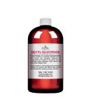 Decyl Glucoside Natural Surfactant - 16 oz - Natural, Plant Derived, Non-GMO, Biodegradable - For Formulations and DIY Skin Care - For Shower Gels, Foaming, Body Soap, Shampoos, Face Cleansers - Buy Online on GoSupps.com