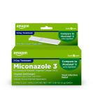Amazon Basic Care Miconazole 3, Miconazole Nitrate Vaginal Cream (4%), 3-Day Treatment for Vaginal Yeast Infection - Buy Online on GoSupps.com