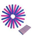 100 pieces of mini-nail files double-sided grit 180/240 portable professional emery boards nail file tools for styling the nails for home and salon - Buy Online on GoSupps.com