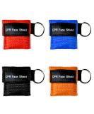 Buy RTRTGS 4-Piece Ventilation Mask Set | CPR Masks with Carabiners & Check Valve for First Aid & AED Training - International Shipping - Buy Online on GoSupps.com