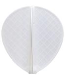 COSMO DARTS FIT Flight PRO Dart Flights D-6 White - Premium Dart Flights for Superior Accuracy - Buy Online on GoSupps.com