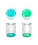 Melii Double-Walled Bear Drinking Cup for Kids - Blue + Mint 2 Pack - Buy Online on GoSupps.com