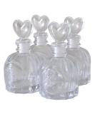 Ougual 4-Set Glass Diffuser Bottles for Essential Oils (100ml) - Beauty-Heart | International Shipping Available - Buy Online on GoSupps.com
