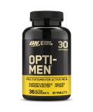 Optimum Nutrition Opti-Men Multi-Vitamin Supplement for Men - 90 Capsules, 30 Servings - With Vitamin D, C, B6 & Amino Acids - Unflavoured - Buy Online on GoSupps.com