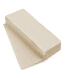 Whaline Natural Muslin Wax Strips - 100 Pre-Cut Cotton Strips for Body & Facial Hair Removal - Large Waxing Strips for Women & Men - Arms, Legs - 2.8 x 7.9 Inch - Buy Online on GoSupps.com