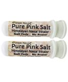 Urban ReLeaf Pure Pink Salt Himalayan Aromatherapy Nasal Inhalers - Set of 2 - 100% Natural Breathe Fresh Solution - Made in USA - Pocket Size - Buy Online on GoSupps.com
